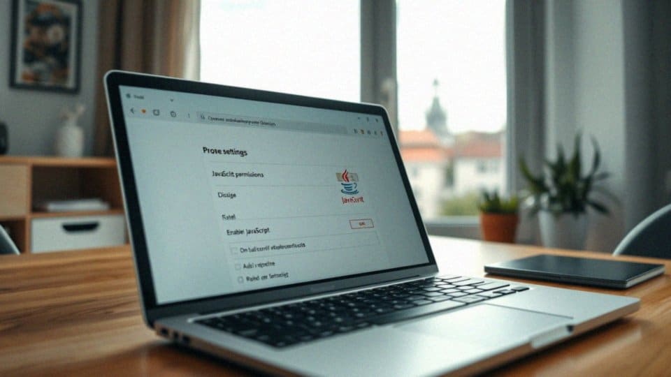 Jak włączyć JavaScript w przeglądarkach? Praktyczny poradnik
